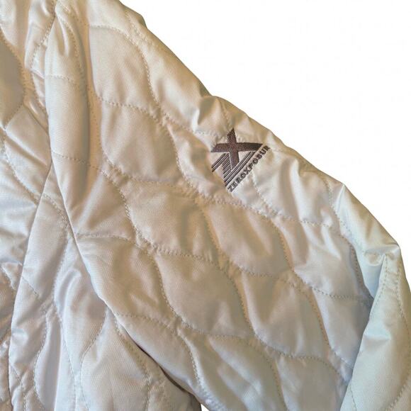 Zeroxposur White Quilted Full Zip Jacket - Women’s XL / 776O - Picture 4 of 9